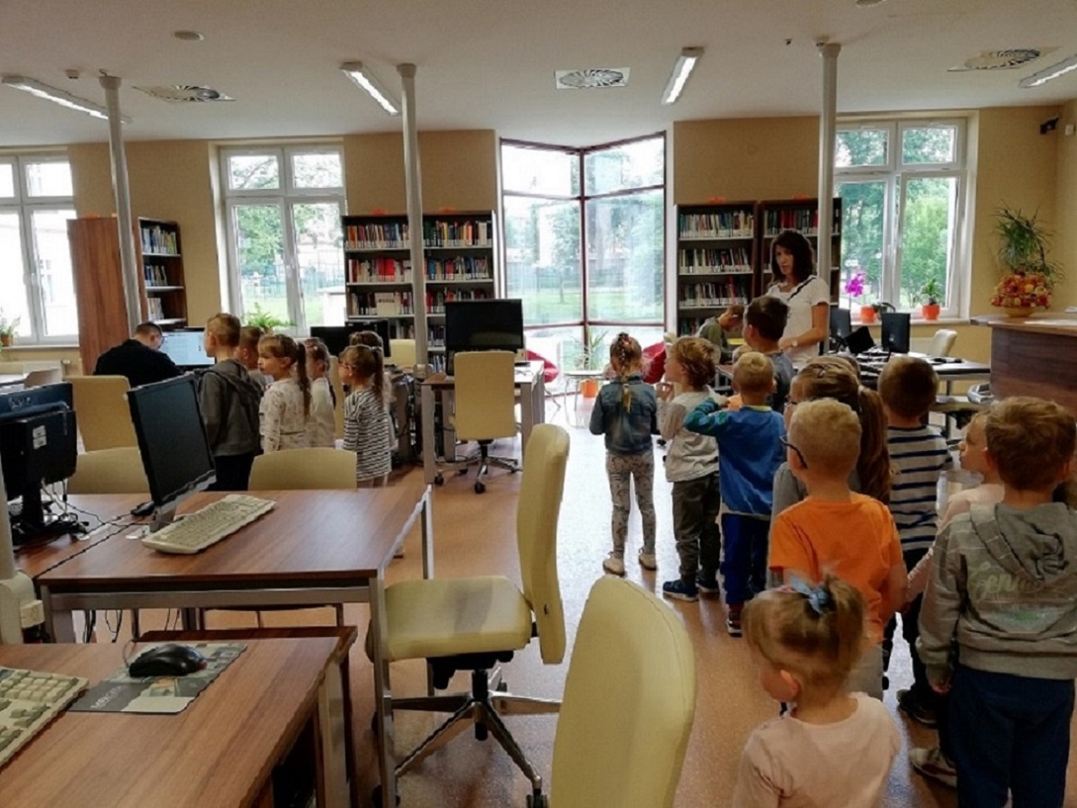 Wizyta w Bibliotece PWSTE w Jarosławiu