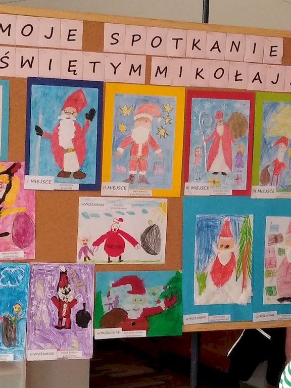 Rozstrzygnięcie przedszkolnego konkursu” Moje spotkanie z Świętym Mikołajem”.”