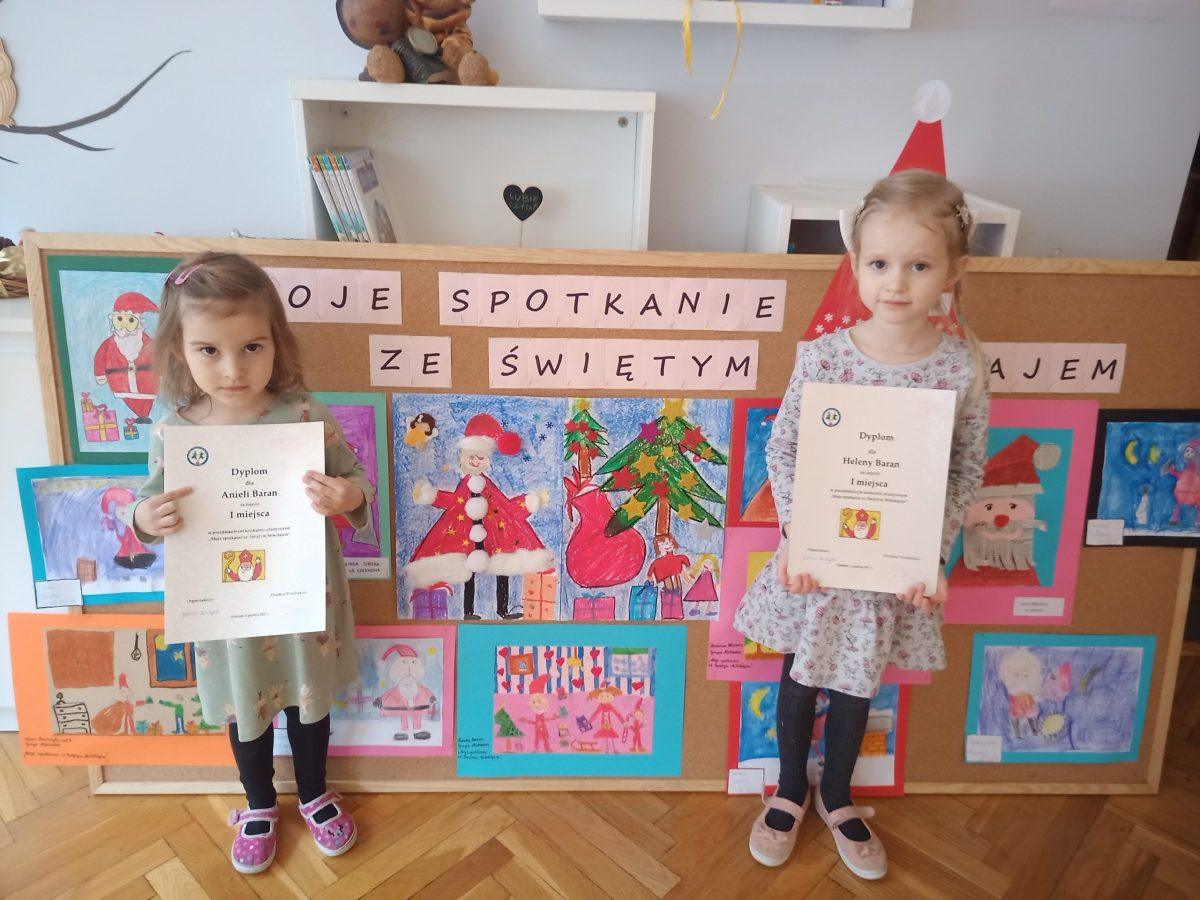 Rozstrzygnięcie konkursu” Moje spotkanie ze Świętym Mikołajem”