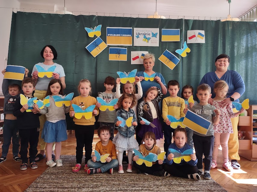Jesteśmy z Wami, Niebieskimi Motylami💙💙💙Niebieskie Motyle Ukrainie! STOP WOJNIE💙💛