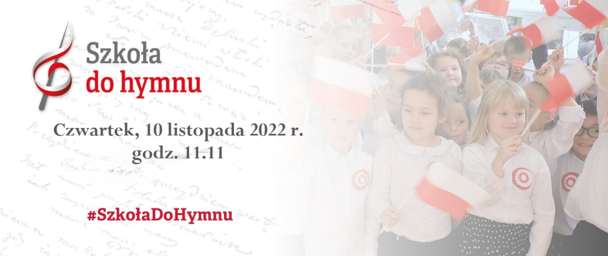 „Szkoła do hymnu” – udział w akcji Ministerstwa Edukacji i Nauki.