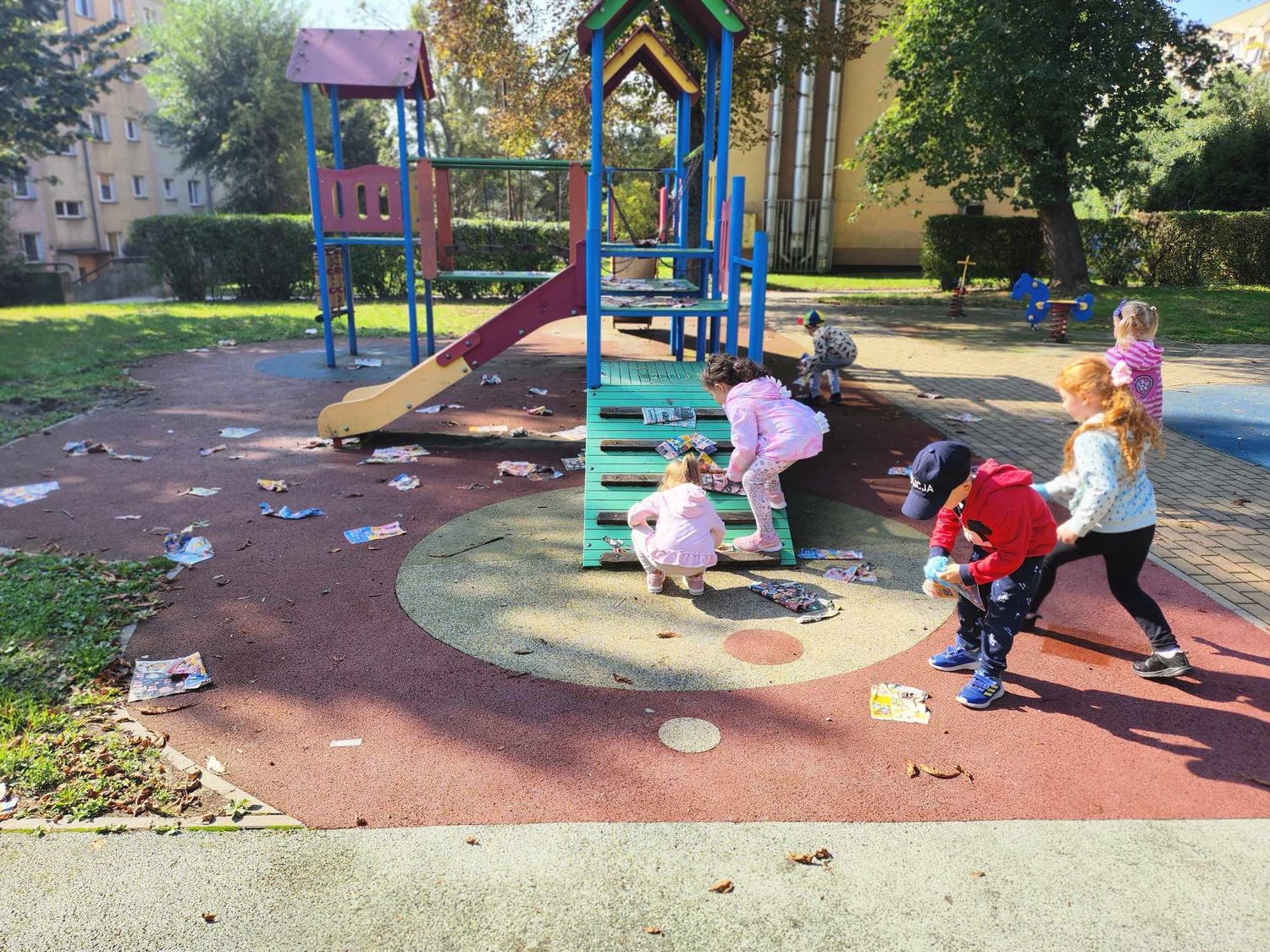 Udział w akcji ,,Sprzątanie Świata”
