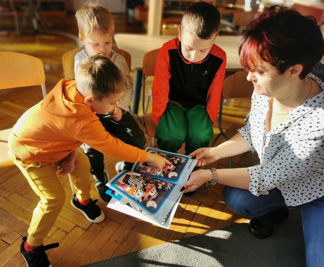 Kolejne zajęcia z mamusią Mykoli